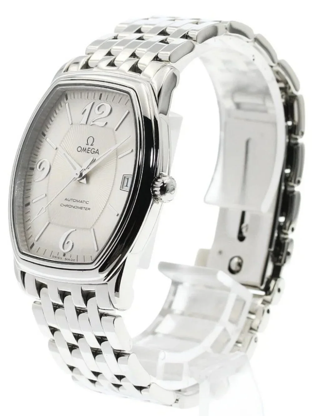 OMEGA De Ville Prestige 4503.31 Date Silver Dial Automatic Men's Watch_973547